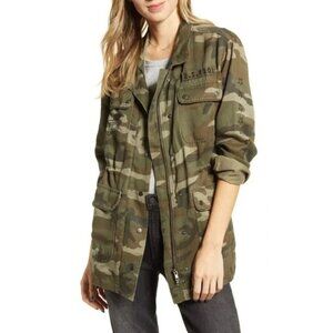 Rails Women's Green Cole Jungle Camo Jacket Size Small 24034